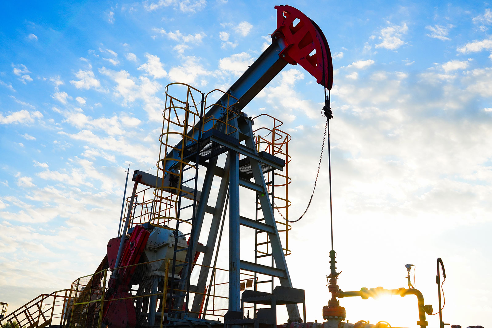 Delta Oil Tools Oil Rig Well
