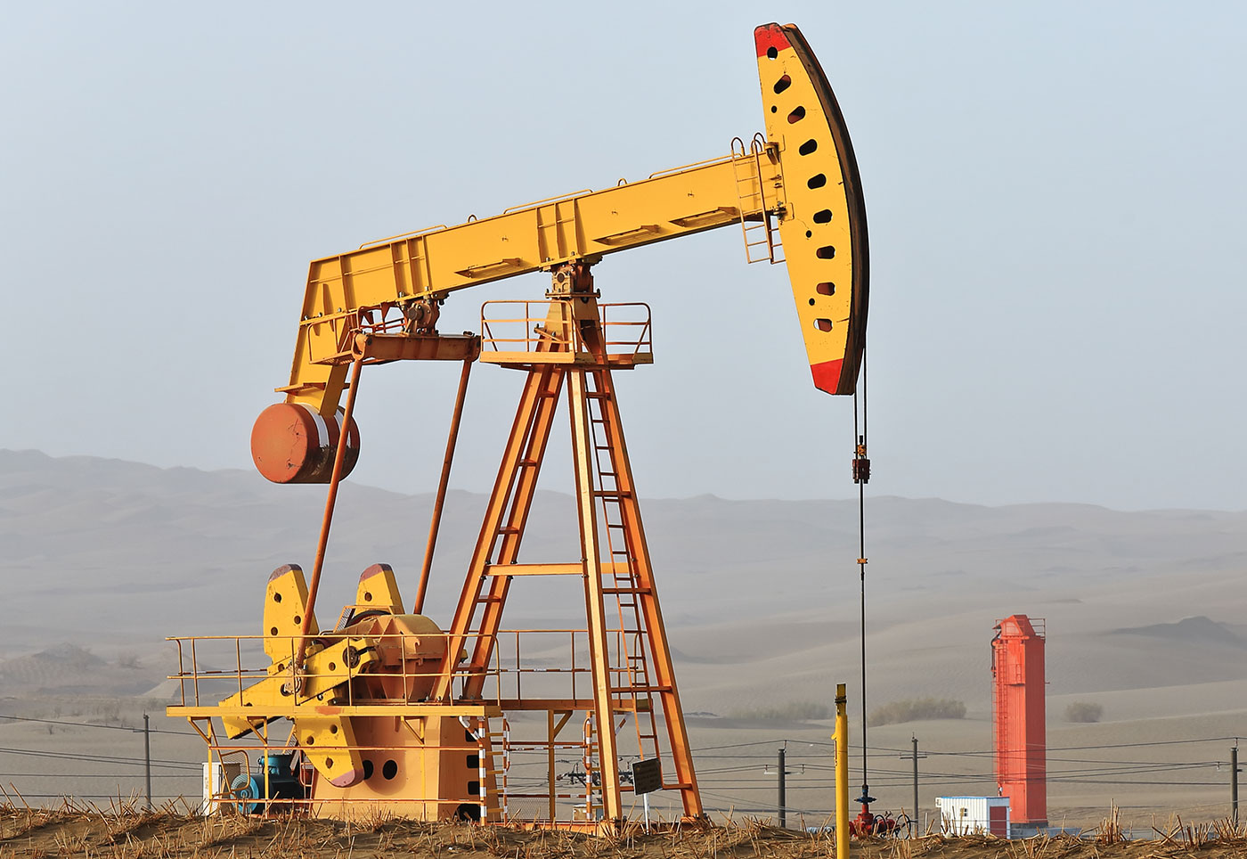 Delta Oil Tools Oil Rig Well