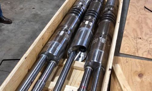 Squeeze Packers inside wooden crate