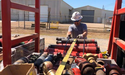 Cart Filled with Bridge Plugs